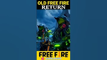 Old free fire return🤩-para_SAMSUNG,A3,A5,A6,A7,J2,J5,A7,S5,S6,S7,S9,A10,A20,A30,A50,A70, OP#shorts
