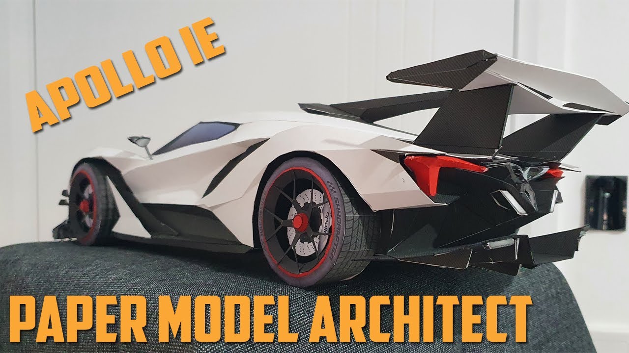 Papercraft Apollo The Hacaosuka Works Apollo IE - Paper Model - YouTube