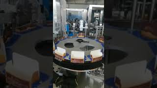 Economical rotary Vertical Type Semi Automatic box packing Cartoning Machine 半自动装盒机