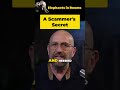 A Scammer's Secret