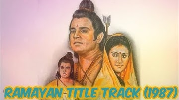 Ramayana Title Track (1987) | Mangala Bhavana | Sujita Priyadarshini | Cover Song | Ram Bhajan