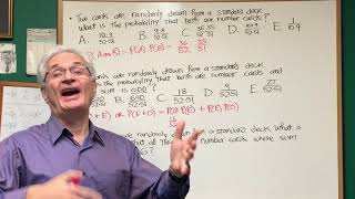 Probability 2 - DAT Exam - DAT Math - DAT Destroyer Study Guide