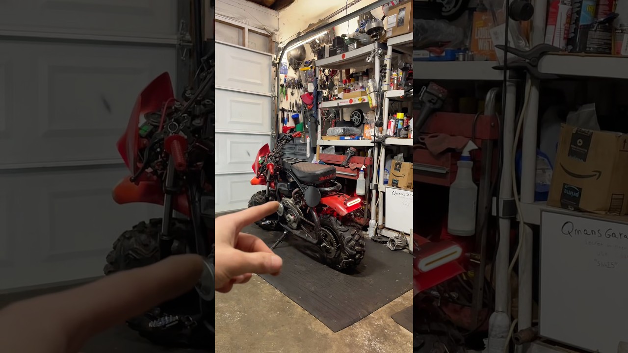 how to wire a brake light to your minibike!🔥 
