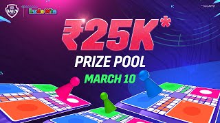 MPL Esports Daily Series - Ludo Win ₹25K Tournament! Ludo Gameplay! screenshot 2