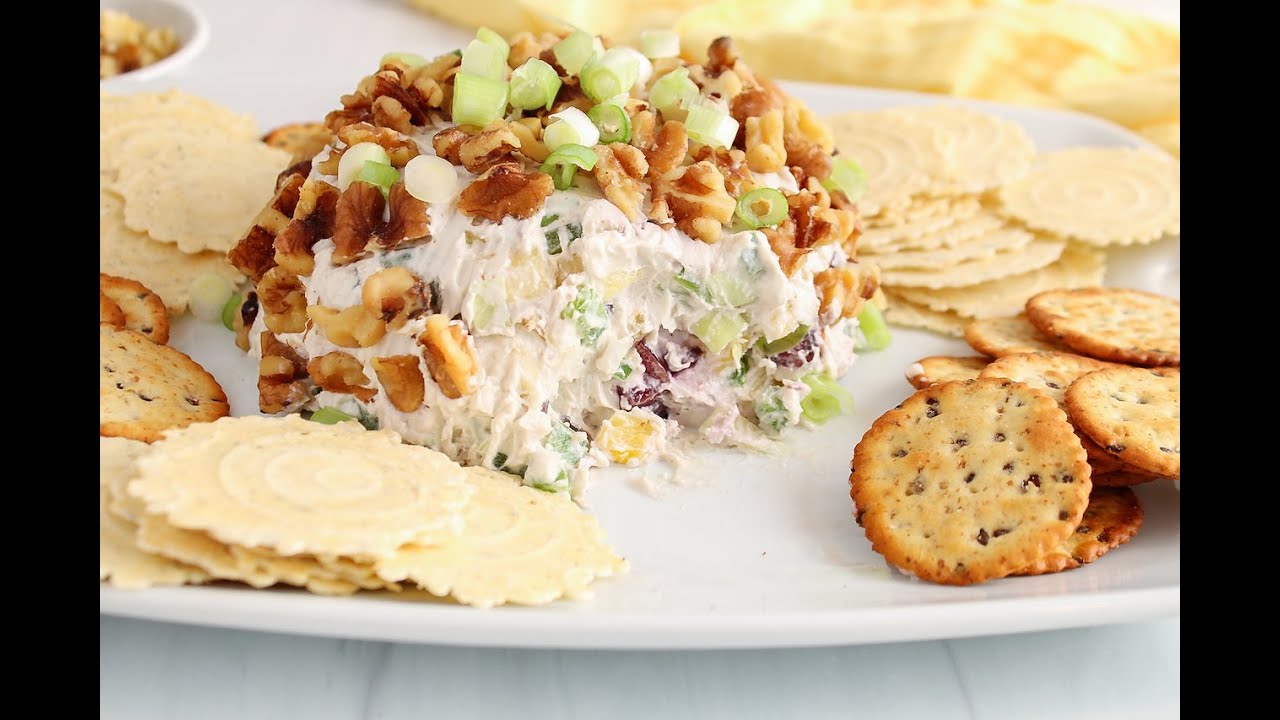 Vegan Hawaiian cheese ball