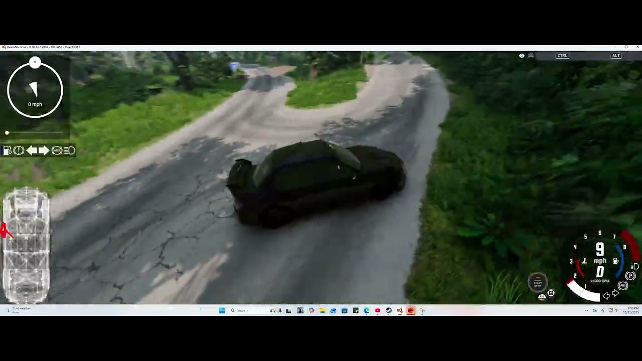 Hirochi Sunburst durability test (beamng drive)