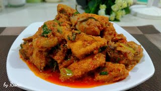 Enaknya Luar Biasa!!! Ayam Dan Tahu Masak Bumbu Pedas  Bikin Ketagihan