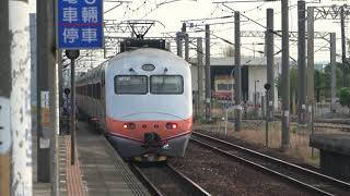 (4K) 142次 推拉式自強號E1000(E1016, E1001)通過九曲堂車站