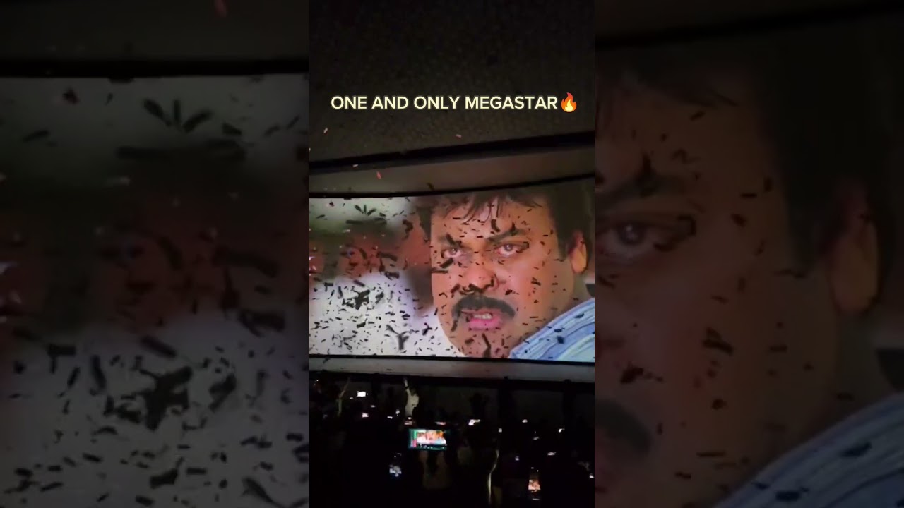 STALIN RERELEASE AT VISWANATH, KUKATPALLY | HAPPY BIRTHDAY MEGASTAR❤️🔥