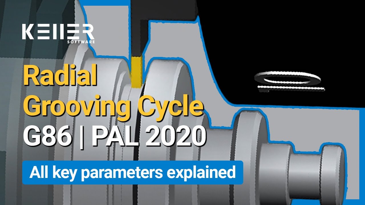 Radial Grooving Cycle G86 explained: All key parameters in 3 examples ...