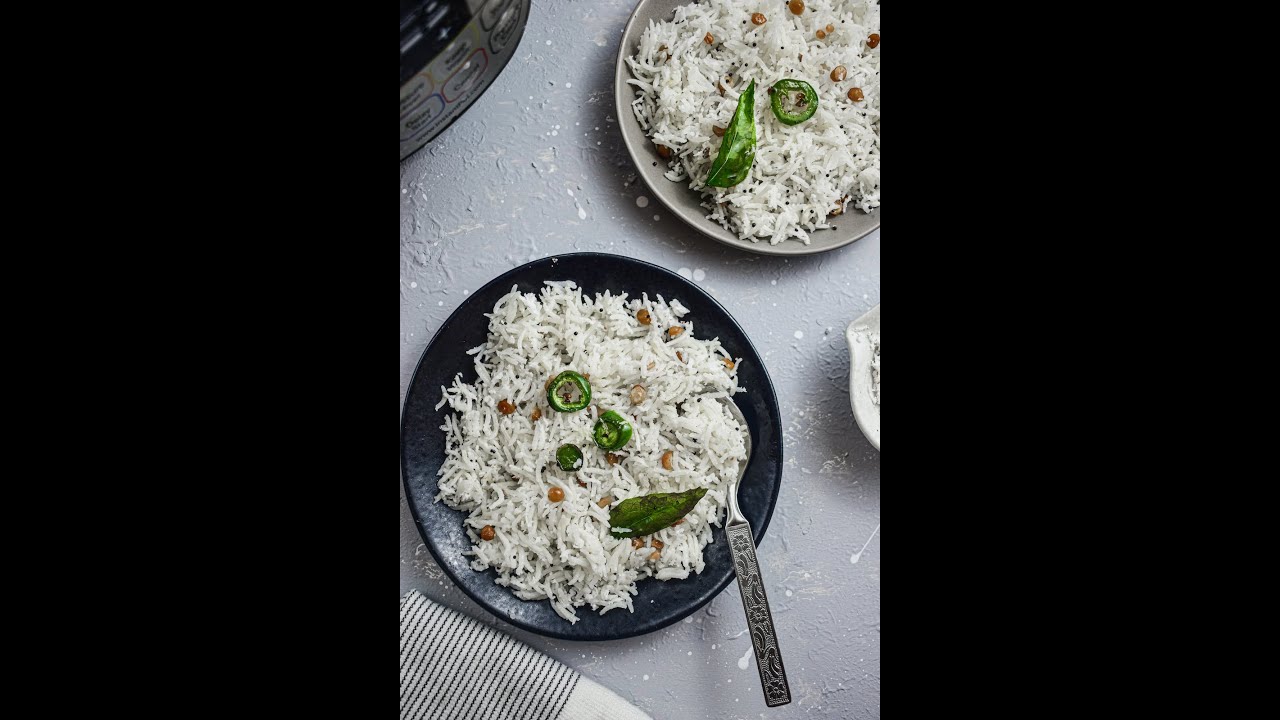 Instant Pot South Indian coconut Rice