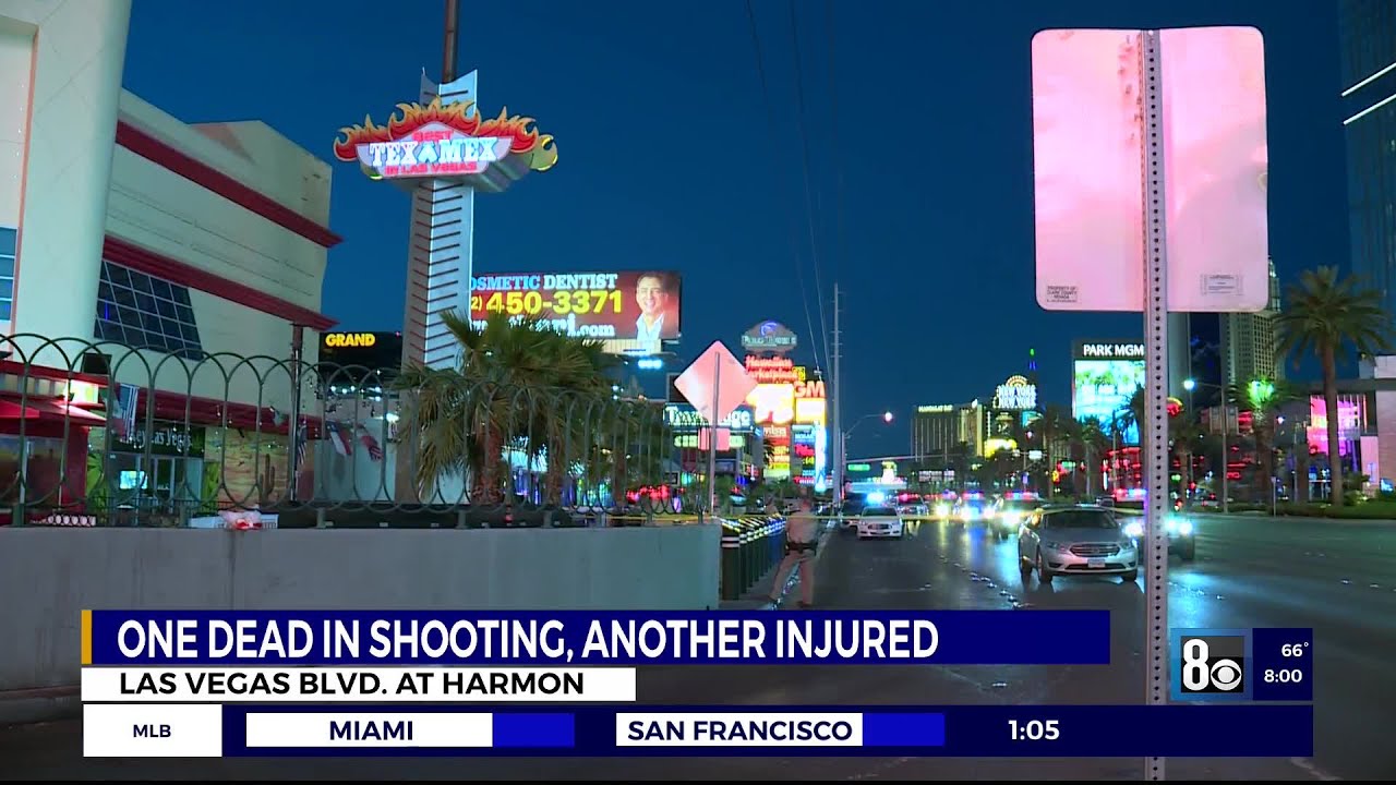 Suspect in custody following deadly shooting on Las Vegas Strip - YouTube