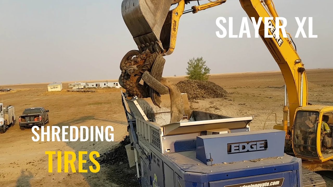 Tire Shredding USA YouTube