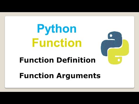 Python Function  |  Python Function Definition  | Python Function Arguments in Hindi