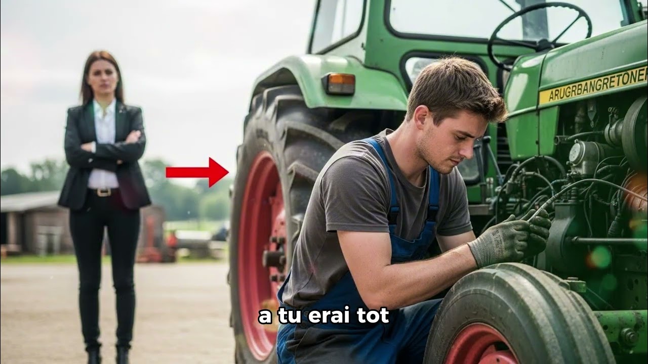 Un mecanic simplu repară un tractor — fără să știe că e iubirea din tinerețe a miliardarei