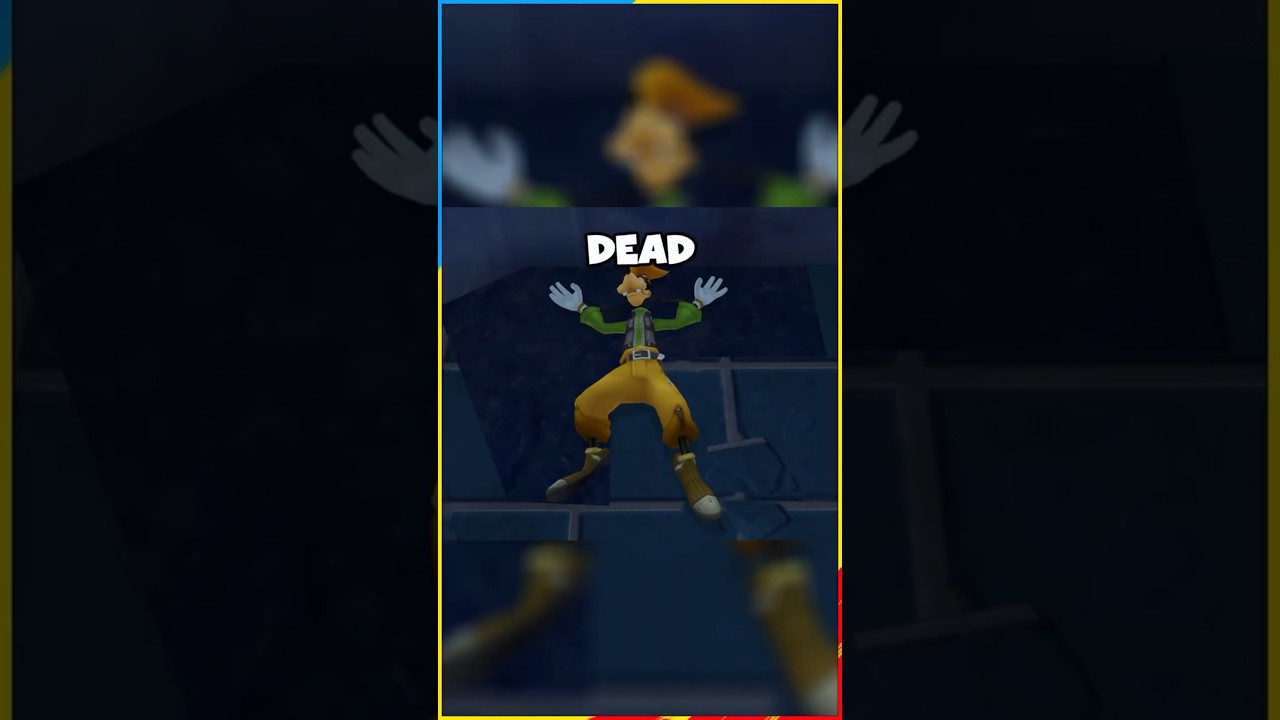 Goofy DIES #kingdomhearts #squareenix #kingdomhearts2 #kingdomhearts4 #disney