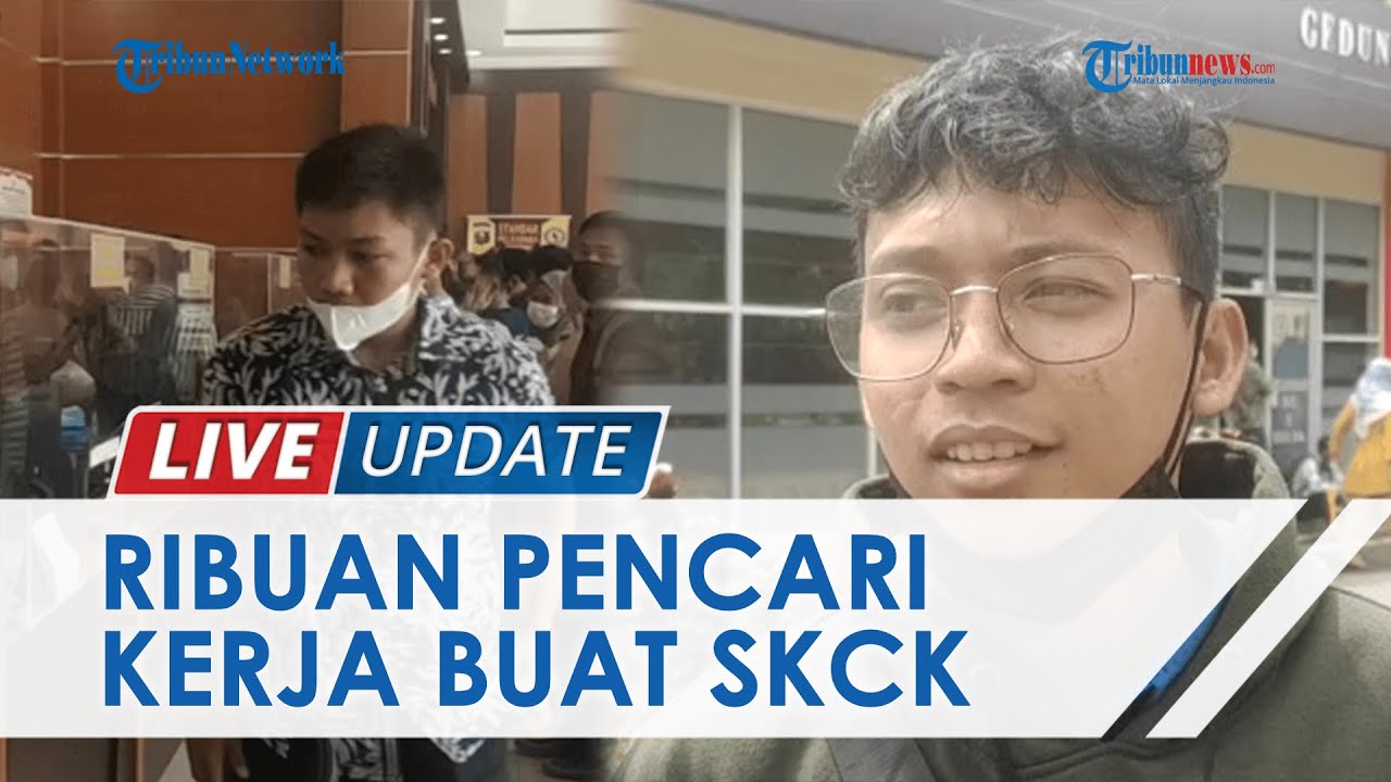 Perusahaan Tambang Buka Loker, Ribuan Pencari Kerja di Muara Enim Membludak Buat SKCK di Polres