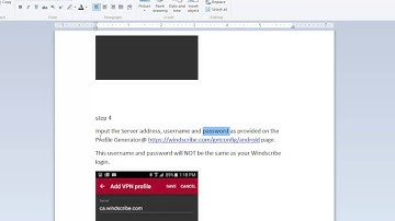 Set up Windscribe VPN for Android with StrongSwan