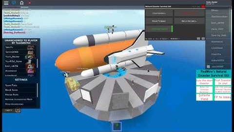 Roblox Exploiting Natural Disaster Survival #2 (Teleporting Unanchored Parts)