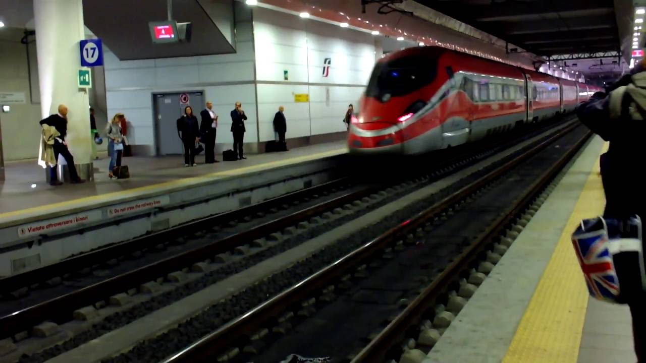 Train Leaving Bologna Centrale, Italy 21 Sept 2016 YouTube