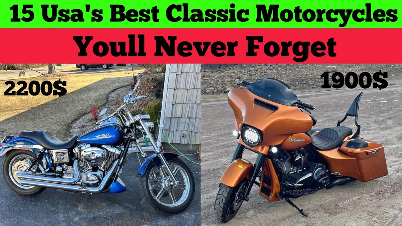 15 нестареющих мотоциклов с незабываемыми историями в продаже