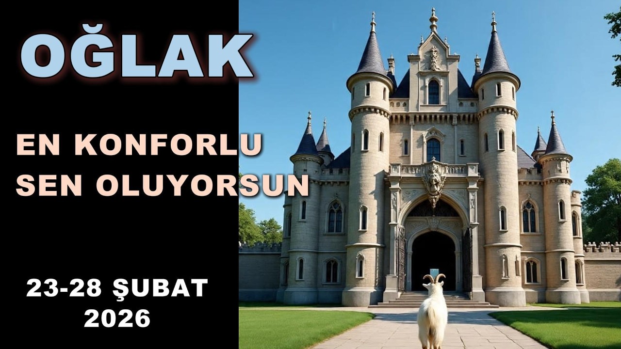 OĞLAK BURCU - EN KONFORLU SEN OLUYORSUN!