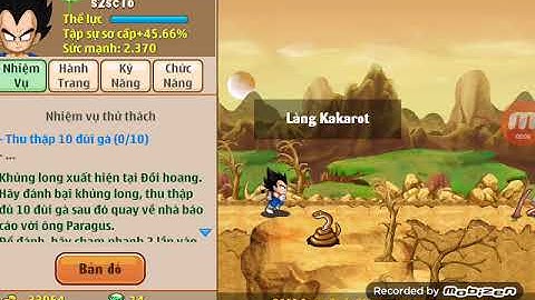 Ngọc rồng online - nik ss nhiệm vụ đùi gà có đệ tử