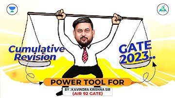 💪Power of Cumulative Revision for GATE 2023 | By KK Sir | GATE ACADEMY x UNACADEMY 🔥