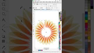 Corel Draw Repeat Tool | Corel Draw Rotate & Repeat Command #shorts #viral #graphicdesign