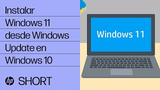 instalar windows 11 desde windows update en windows 10 | hp support