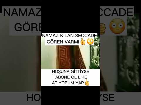 Namaz Kılan Seccade Ya Allah