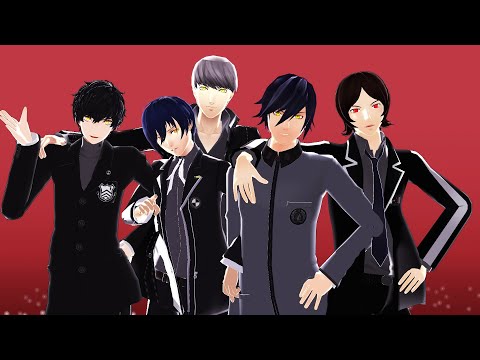 [MMDペルソナ]　影ヒーローズでピンクキャット