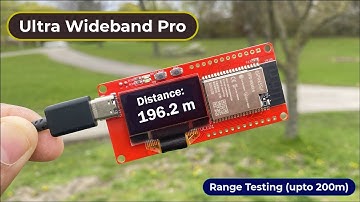 ESP32 UWB Pro | Ultra Wideband Module with Power Amplifier | 200 meters Range