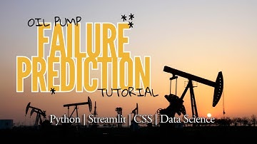 Tutorial Video on Pump Failure Prediction Dashboard for Oil Pumps via Streamlit Web App