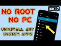 Remove BLOATWARE from ANY XIAOMI PHONE! Without Root (part 2) #tricksworld