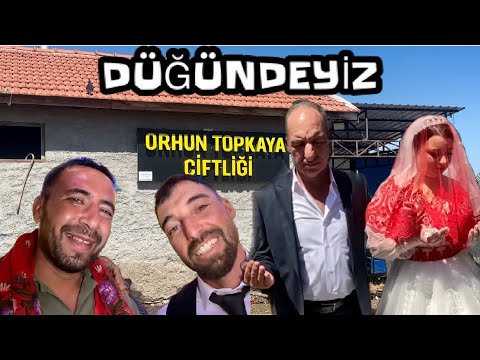 KÖYDE DÜĞÜN VAR / @orhuntopkaya VE AİLESİNİN DÜĞÜNÜNDEYİZ / DÜĞÜN VE KÖY İŞLERİ AYNI ANDA