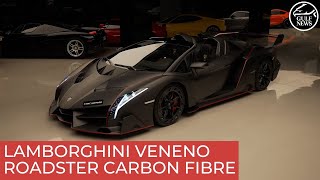 F1rst Motors - Lamborghini Veneno Roadster Carbon Fibre Full Carbon Fiber Lamborghini Veneno