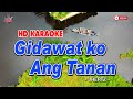 GIDAWAT KO ANG TANAN || Jhertz || HD KARAOKE VIDEO #instrumental #karaoke #cover #coversong #music