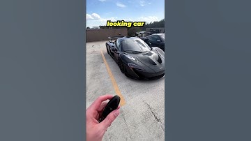 The Only McLaren P1 With An Original Factory Carbon Fiber Body
