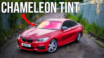CHAMELEON WINDSCREEN TINT TRANSFORMS MY BMW!!!