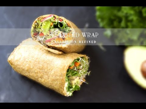 Flaxseed Wraps | Vegan, Paleo, Keto