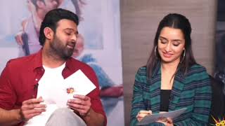 Prabhas and Shraddha Kapoor Cute and Funny momemts #Saaho #Prabhas #ShraddhaKapoor