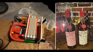 DIY - Wine Filtration @ Rover Colombo 6 @ Wax Bottle personalization