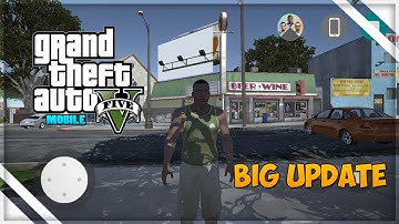 *BIG UPDATE* GTA V 1.4 ANDROID / MOBILE BETA BY UNITY ANDROID GAMEPLAY (FAN MADE)