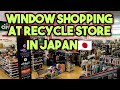 THRIFT STORE/ RECYCLE SHOP/ SECOND HAND GOODS IN JAPAN WINDOW SHOPPING AT OFF-HOUSE リサイクルショップ