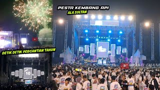 PESTA KEMBANG API MEWAH ALA SULTAN BANYUWANGI FULL MERIAH ,Tembok rejo menyala Ft kelud team