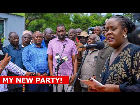 LIVE Sifuna Winnie Odinga Fire Response To Oburu After Kicking Him Out Of ODM Launches New Party 