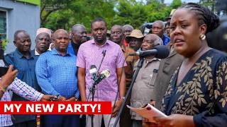 LIVE! Sifuna, Winnie Odinga fire response to Oburu after kicking him out of ODM launches new party