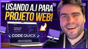 Como Uso o Aplicativo CodeQuick AI para Criar Qualquer Solução Web em TEMPO RECORDE.