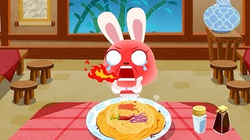 BAYI PANDA MEMASAK MIE CHINA PEDAS | RESEP MAKANA BABYBUS